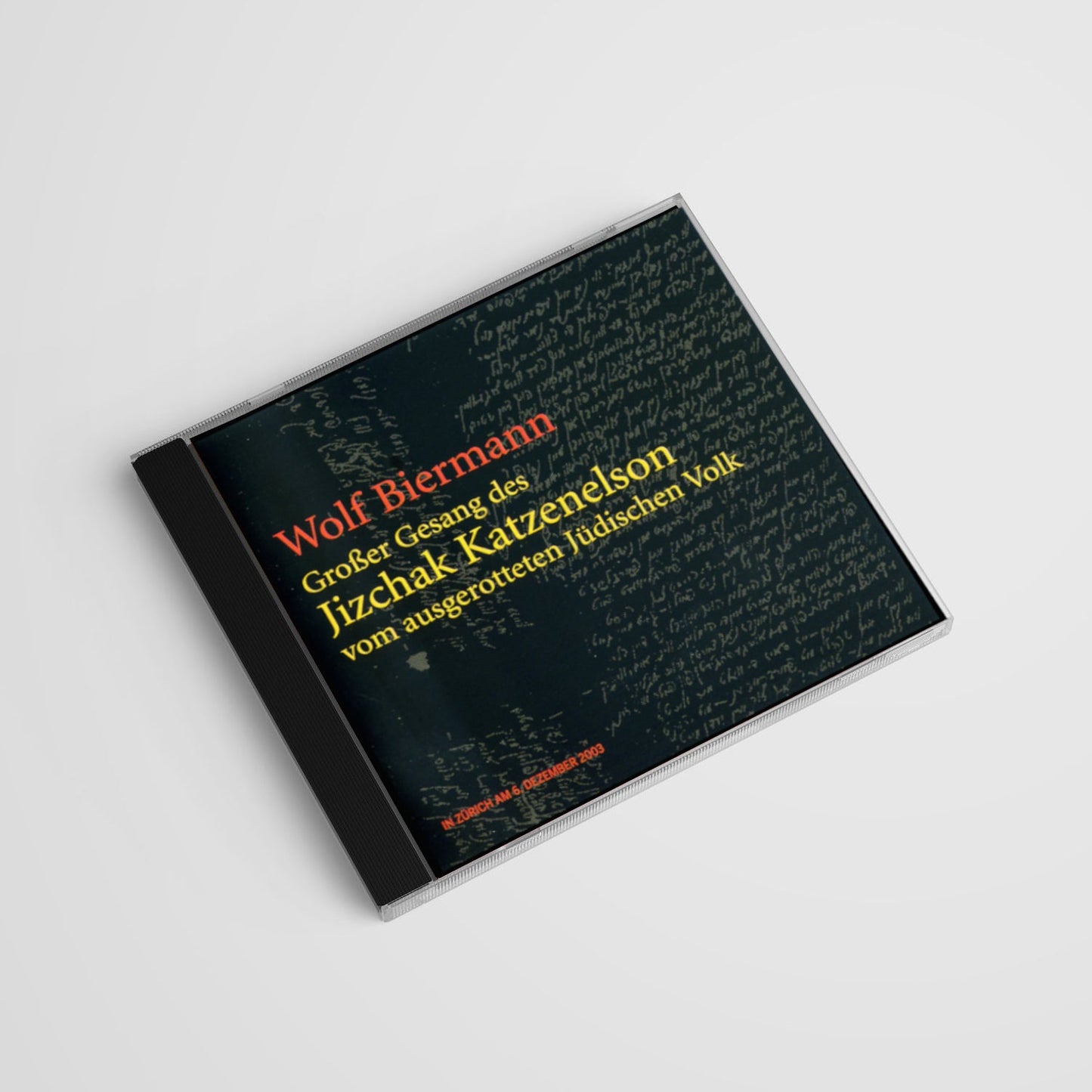 Wolf Biermann - Großer Gesang des Jizchak Katzenelson vom ausgerotteten Jüdischen Volk - CD