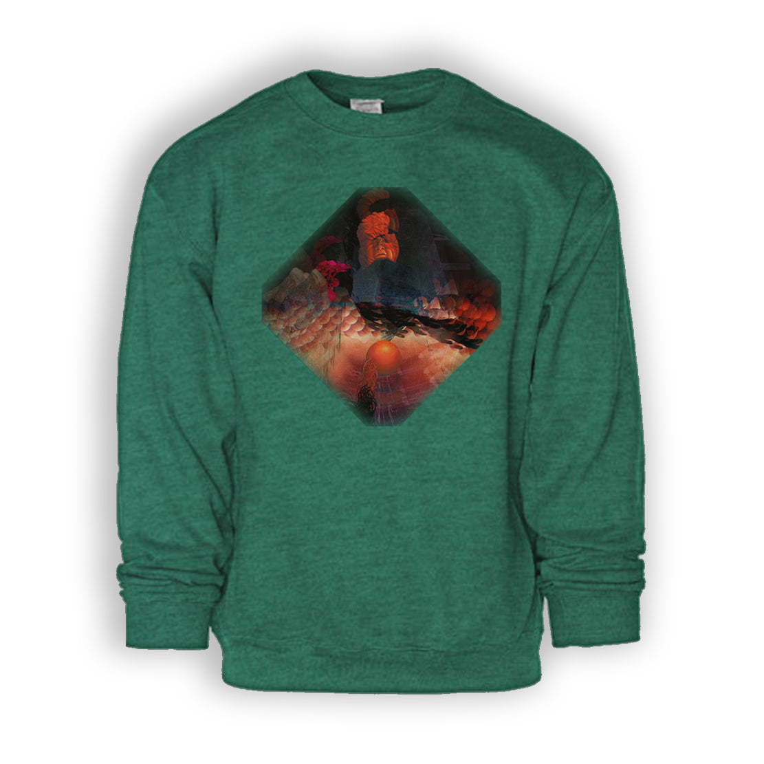 The Mars Volta - Green Crewneck (Sueños)