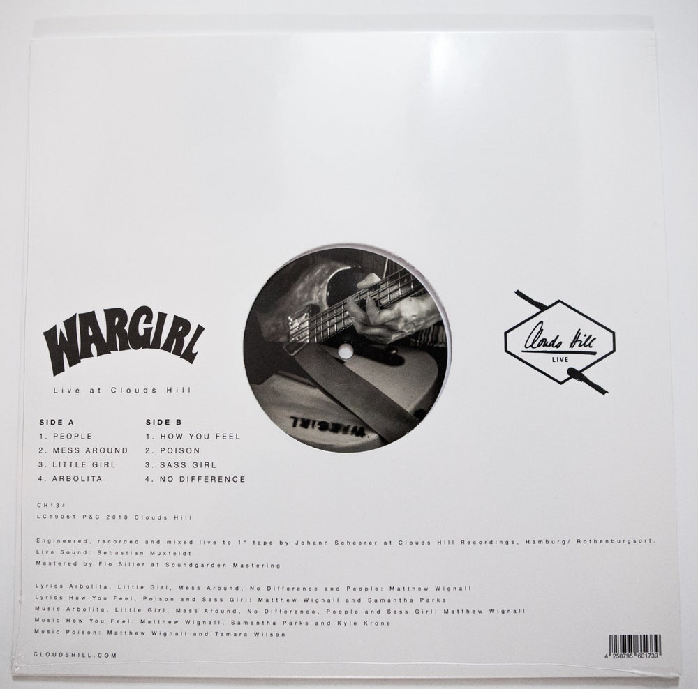 WARGIRL - WARGIRL Live at Clouds Hill - LP