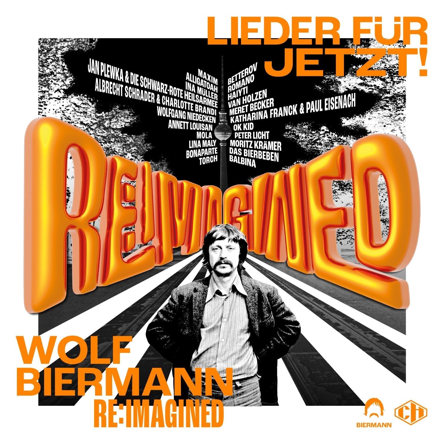 Various Artists - Wolf Biermann RE:IMAGINED - Lieder für jetzt! - signierte LP