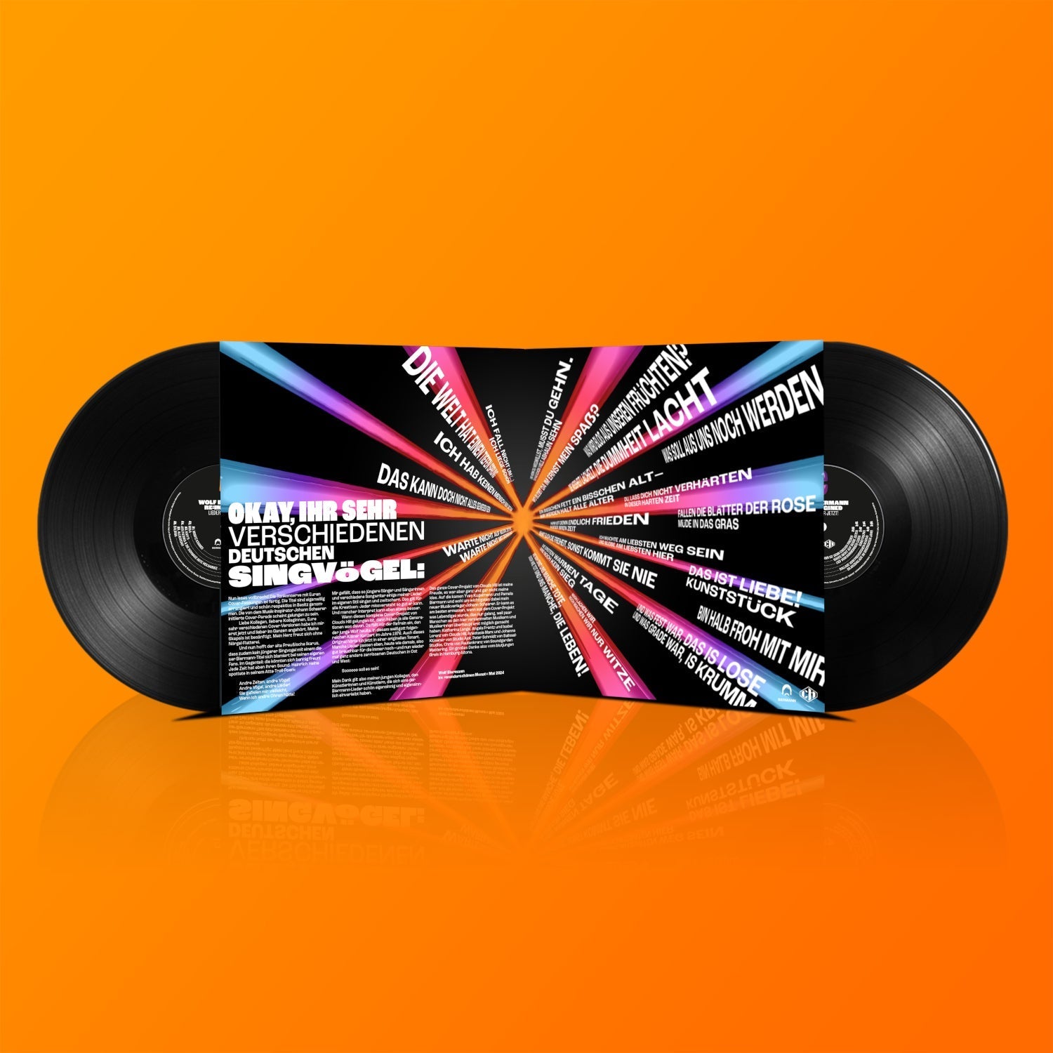 Various Artists - Wolf Biermann RE:IMAGINED - Lieder für jetzt! - signierte LP