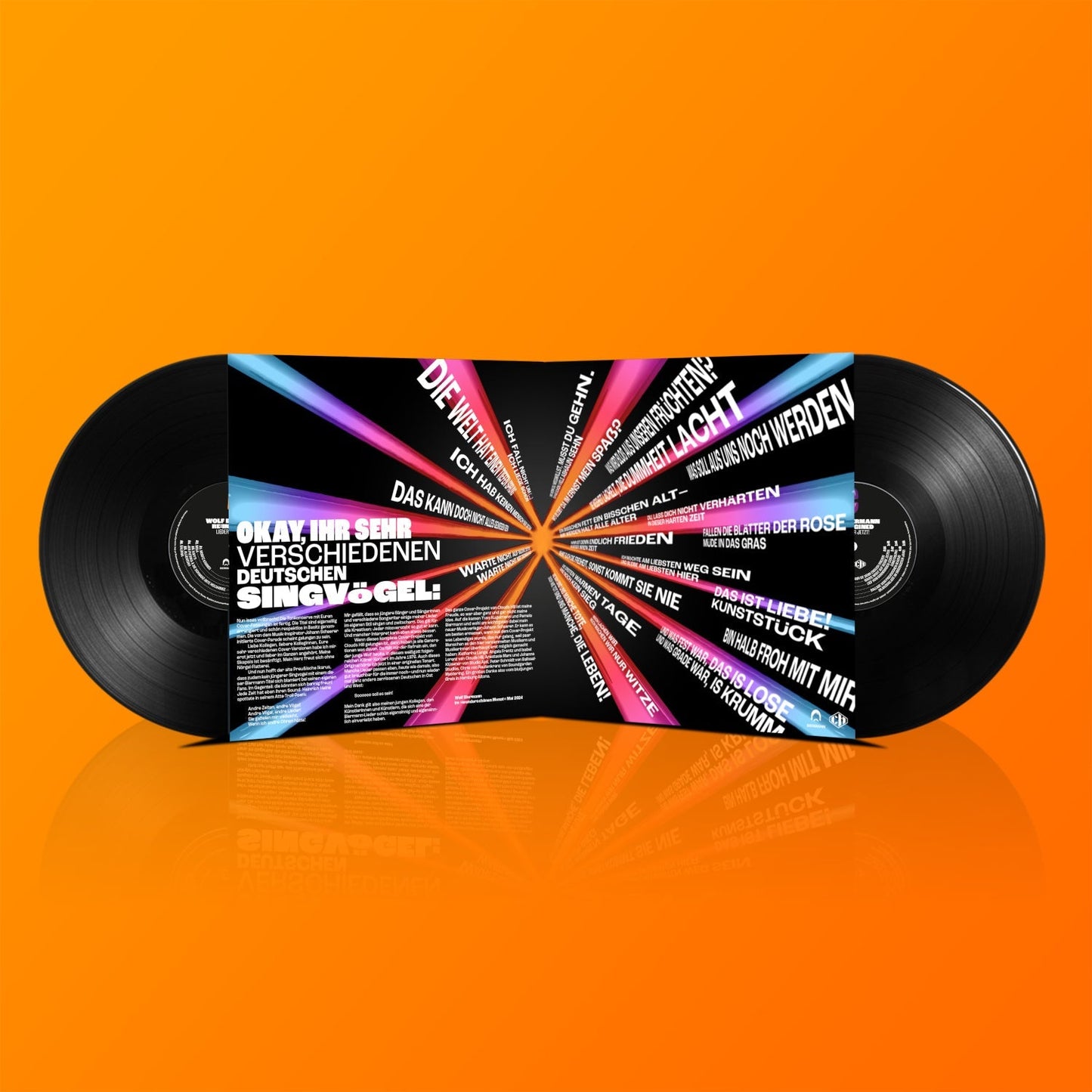 Various Artists - Wolf Biermann RE:IMAGINED - Lieder für jetzt! - signierte LP