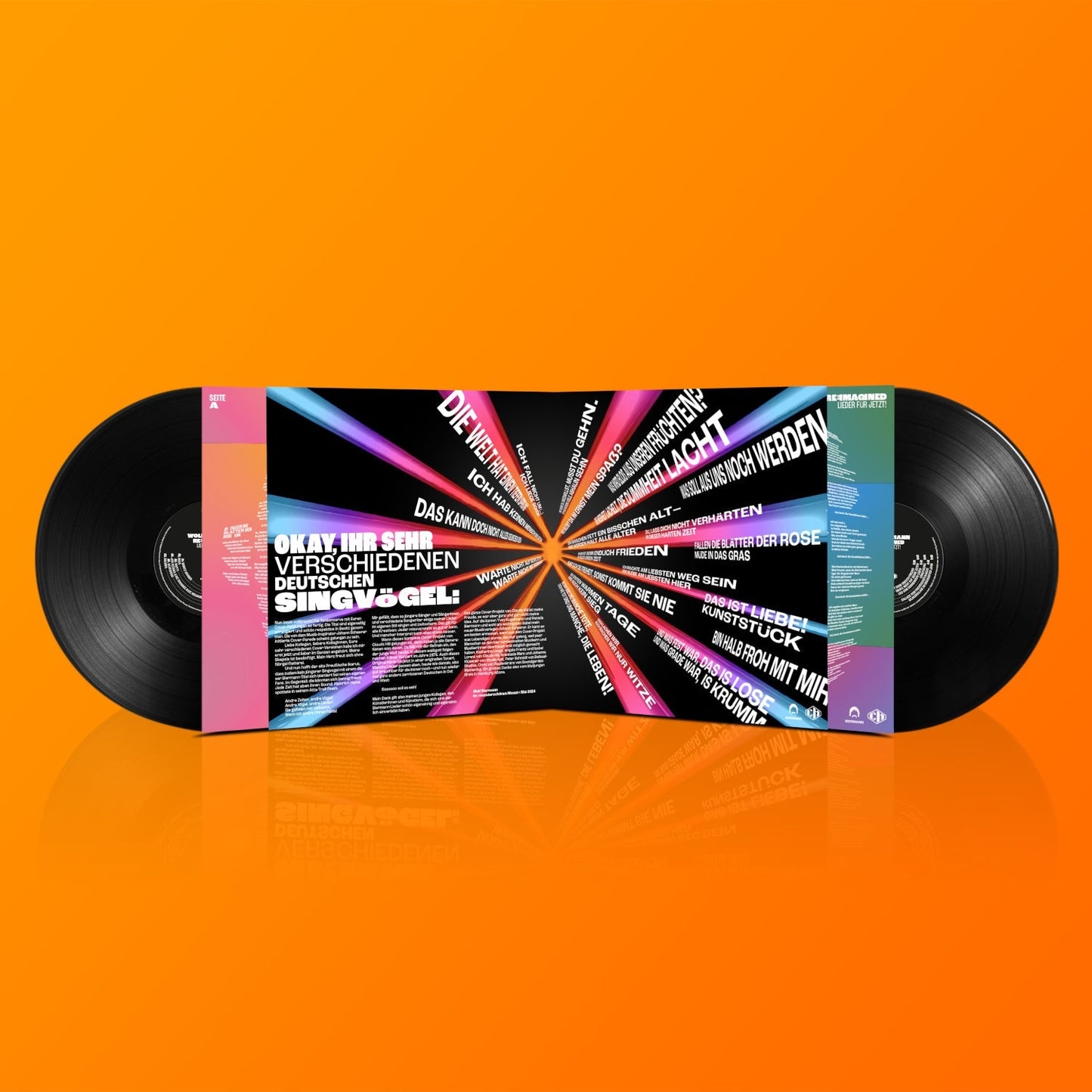 Various Artists - Wolf Biermann RE:IMAGINED - Lieder für jetzt! - signierte LP