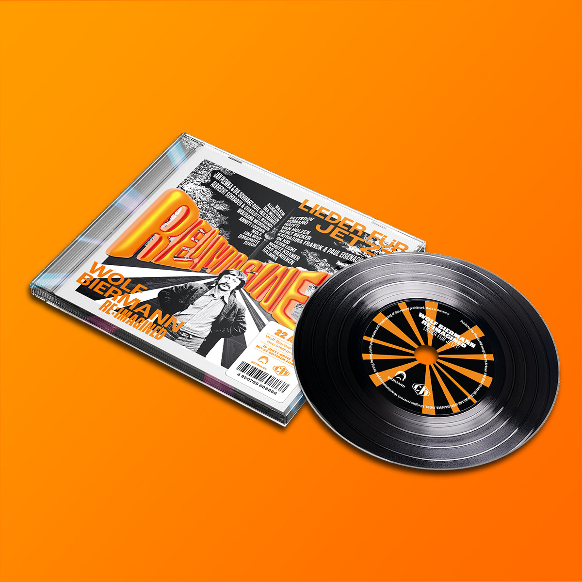 Various Artists - Wolf Biermann RE:IMAGINED - Lieder für jetzt! - signierte LP