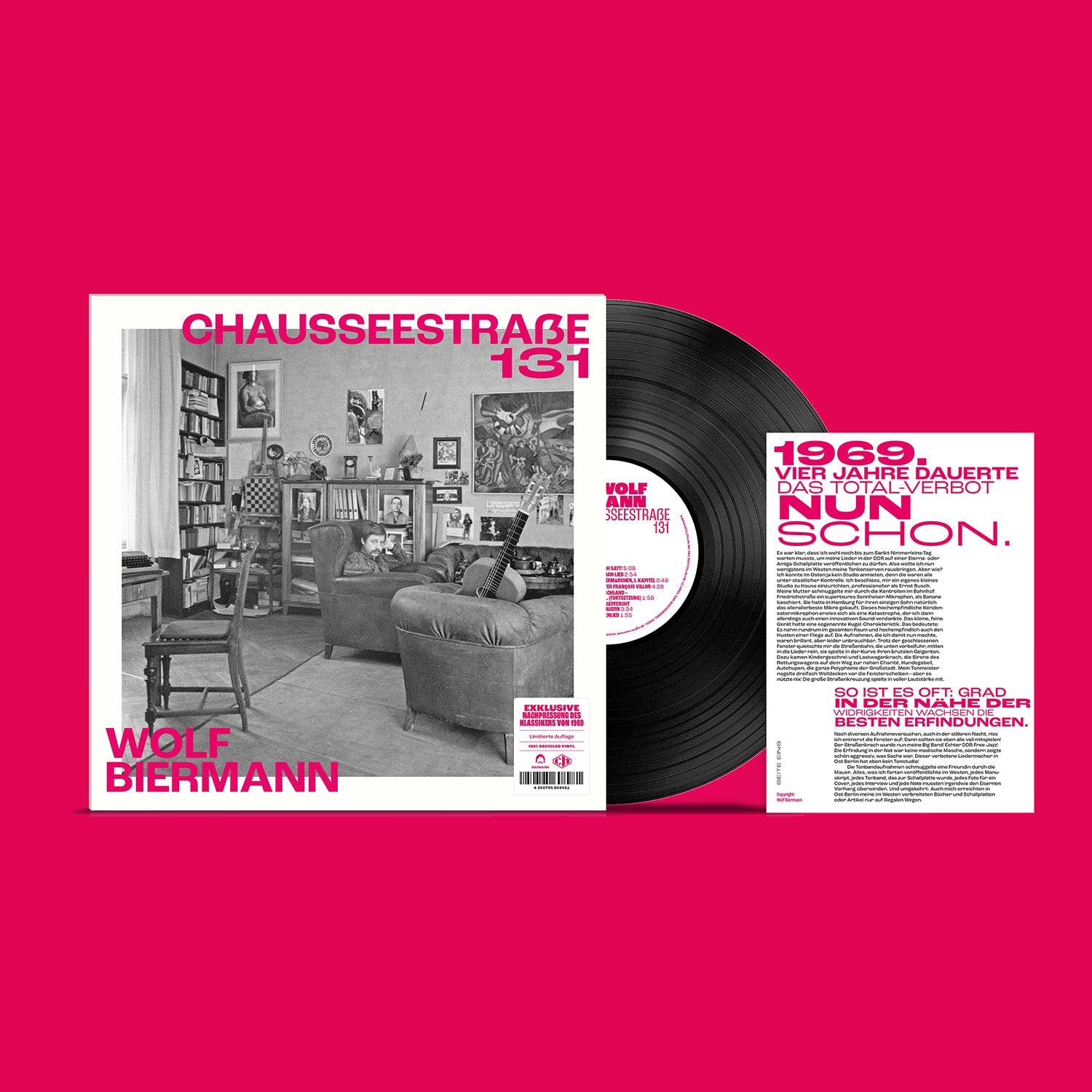 Wolf Biermann - Chausseestraße 131 - LP