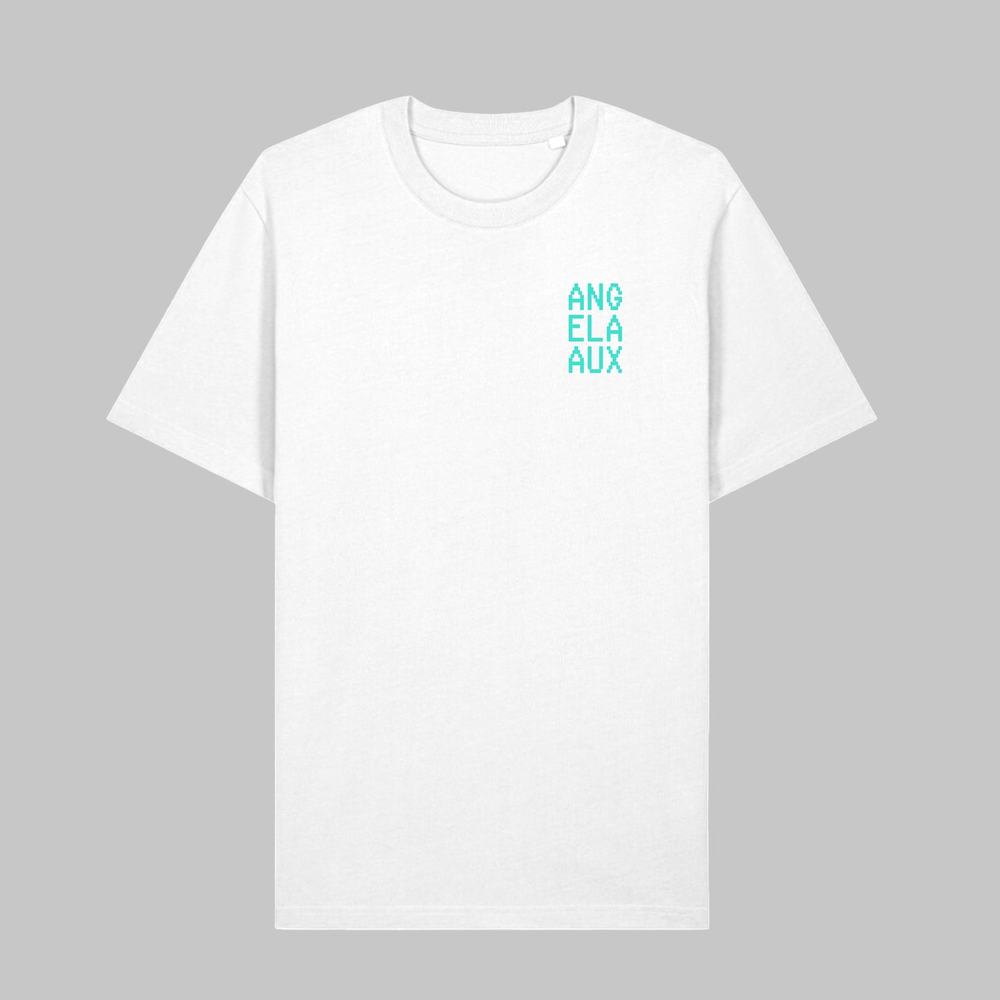 Angela Aux - white T-Shirt „Endorphine“