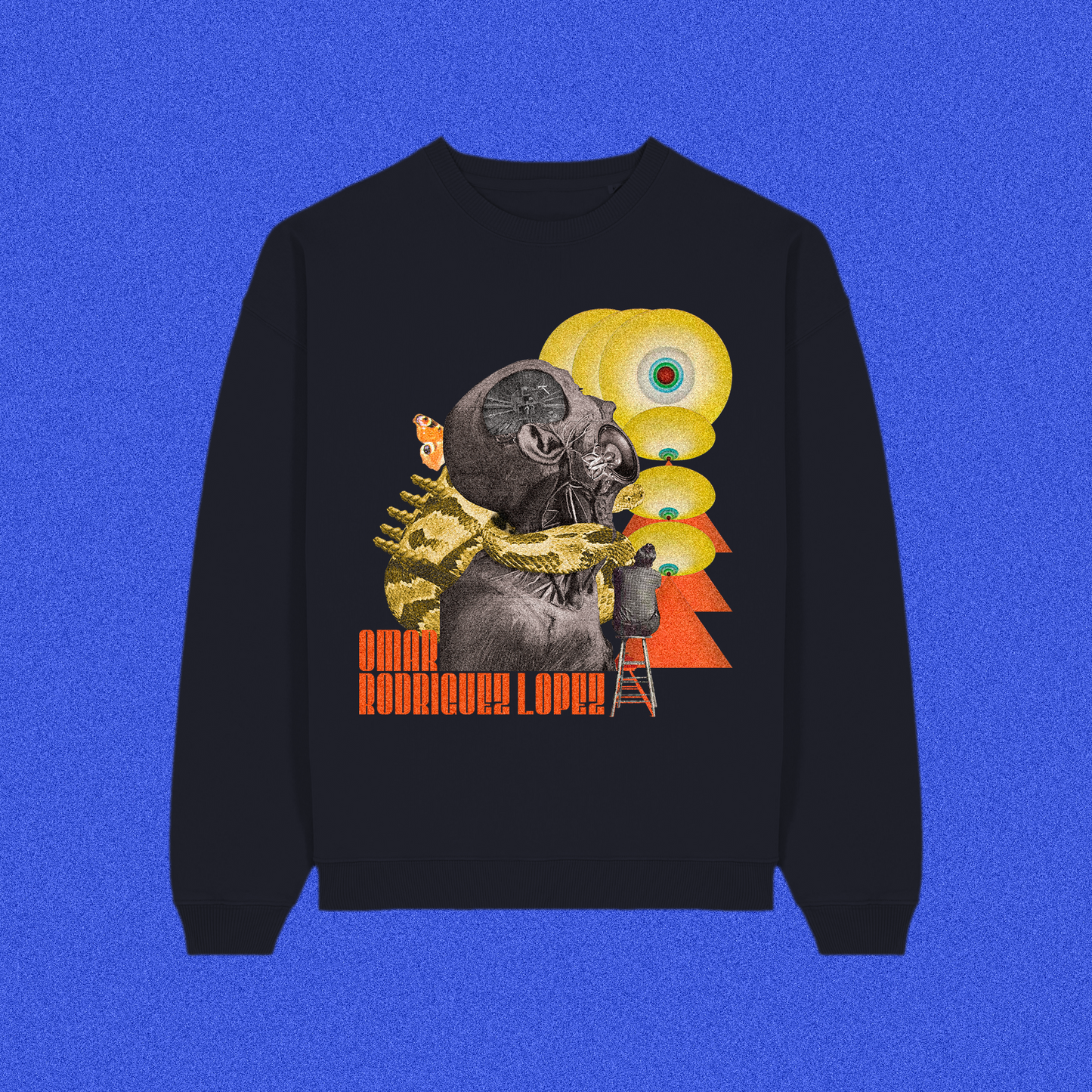 Omar Rodríguez-López - Solar (Black) Crewneck