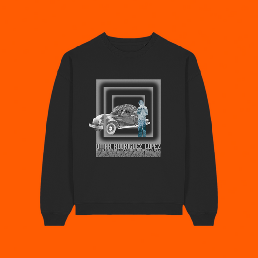 Omar Rodríguez-López - Corazones (Black) Crewneck