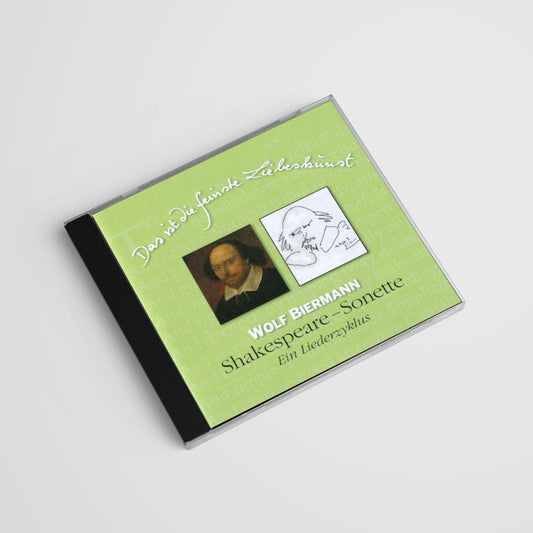 Wolf Biermann - Das ist die feinste Liebeskunst: Shakespeare-Sonette - Ein Liederzyklus - CD