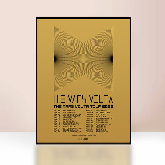 The Mars Volta - A2 2023 Tour Poster