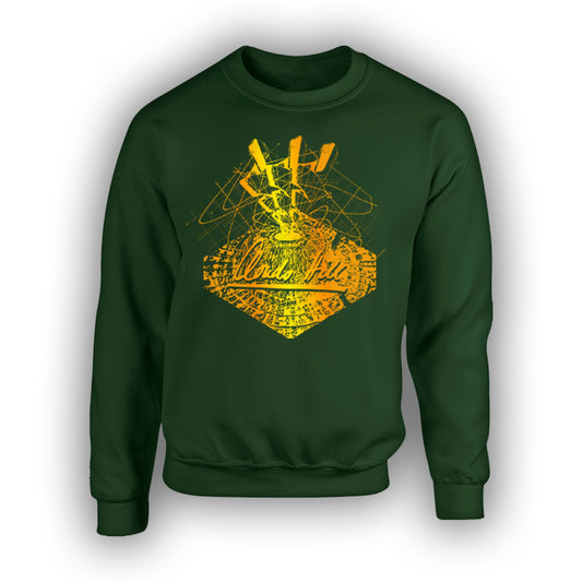 Clouds Hill "Hidden Speculations" - ANTENNA (Green) Crewneck