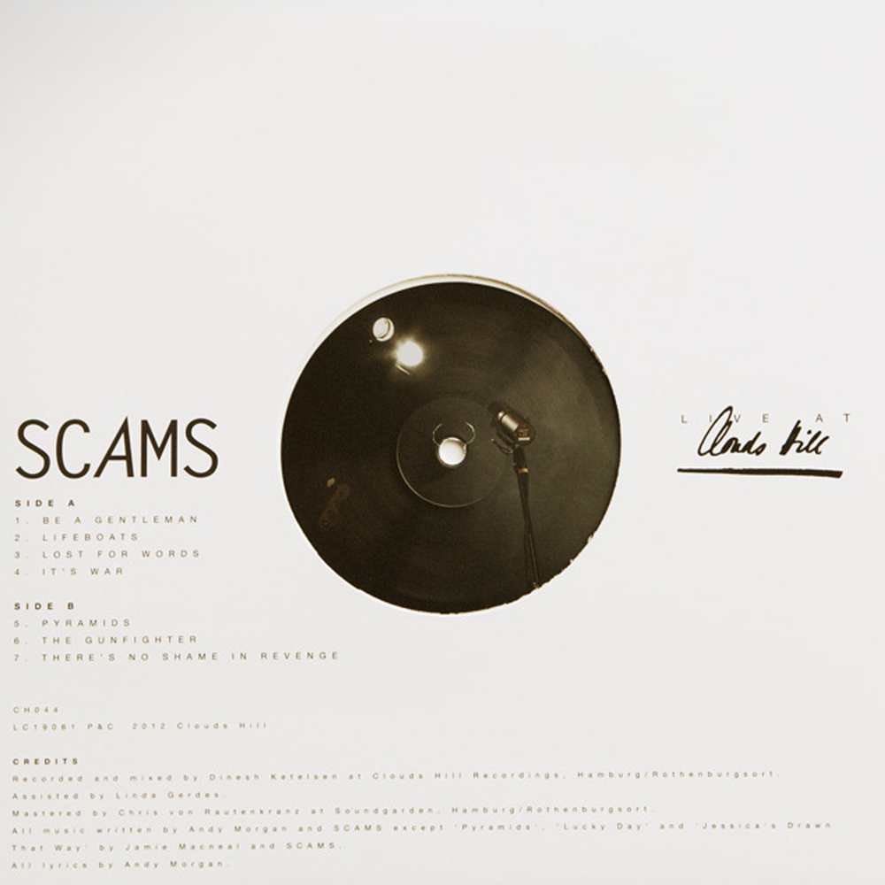 Scams - Live At Clouds Hill - 10"